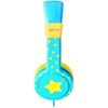 Astrum Headset HS150 Kids Safe 85DB Star Blue Qty Ctrl	