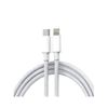 L'AVVENTO USB-C To Lightning Cable New Woven 1.2M - White