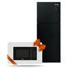 Fresh Refrigerator 397 Liters Glass Harmony-500011892